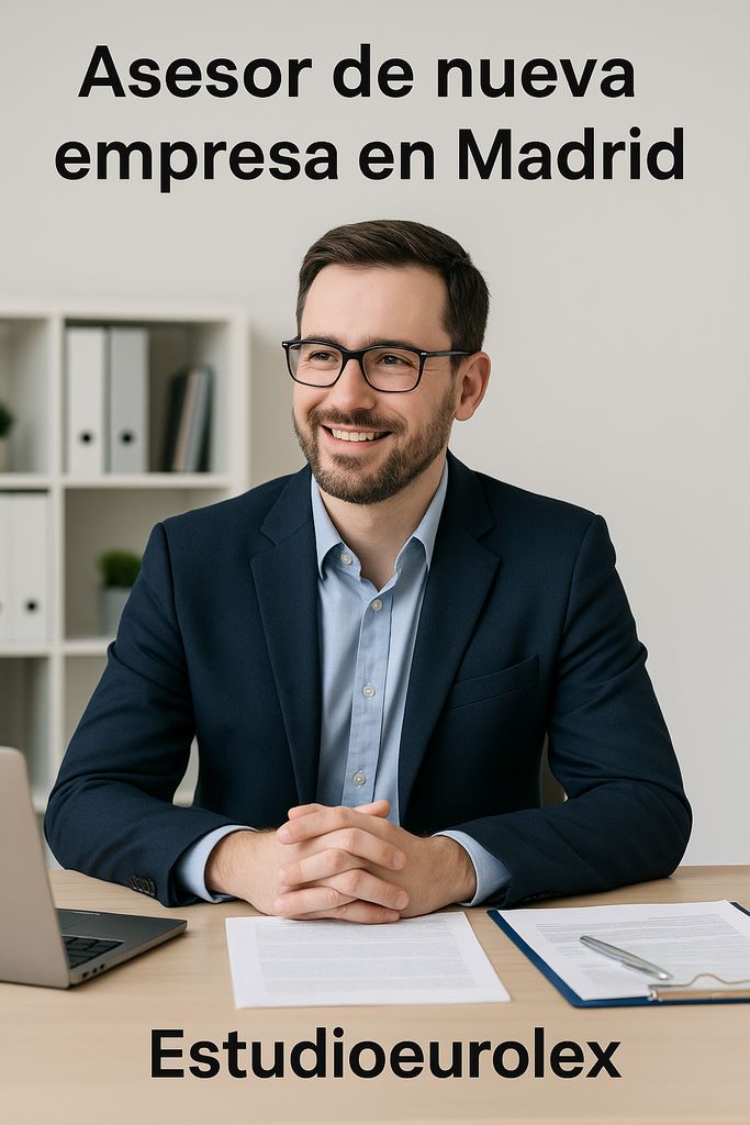 Asesor de nueva empresa en Madrid